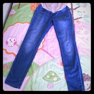 Motherhood maternity jeans (Indigo Blue)